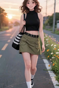 新时代女生治愈系动态视频coze工作流